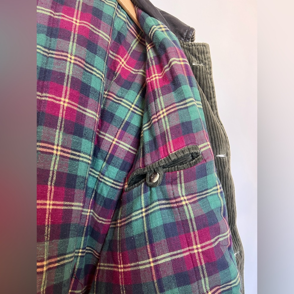 Vintage Yellow Cab Clothing Co. Corduroy Chore Field Coat Size 52 - Picture 13 of 14